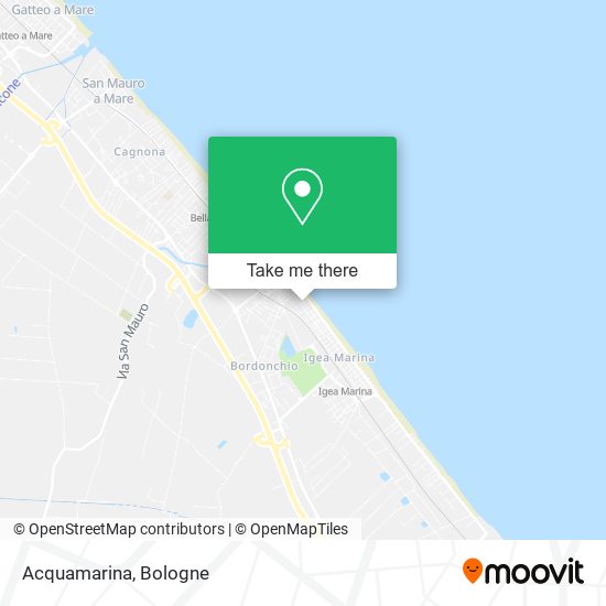 Acquamarina map