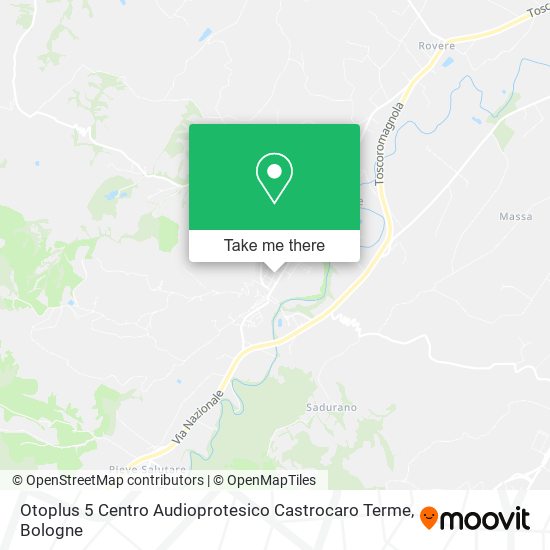 Otoplus 5 Centro Audioprotesico Castrocaro Terme map