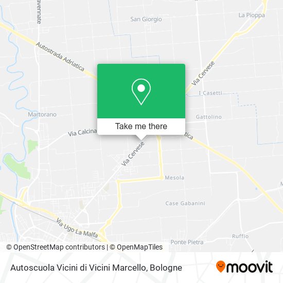 Autoscuola Vicini di Vicini Marcello map