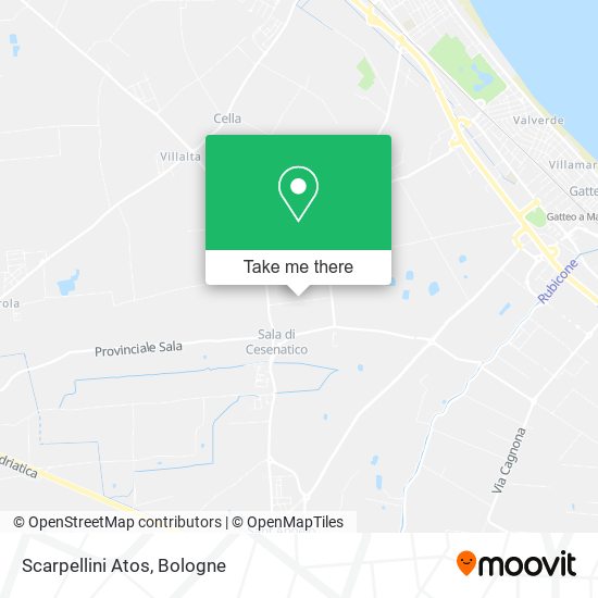 Scarpellini Atos map