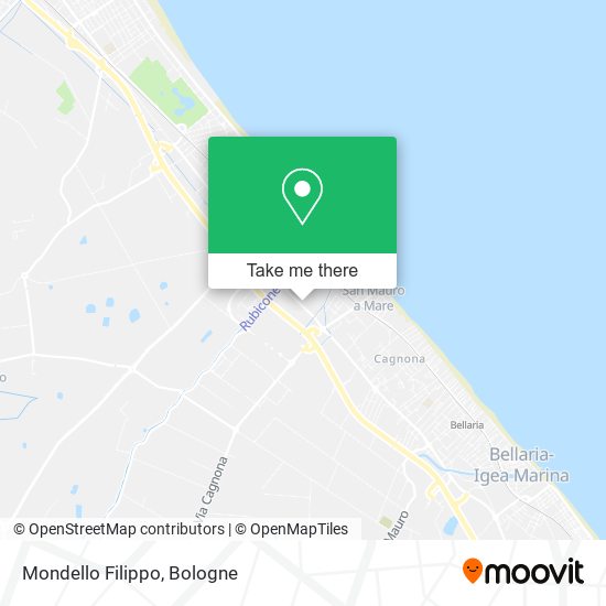 Mondello Filippo map