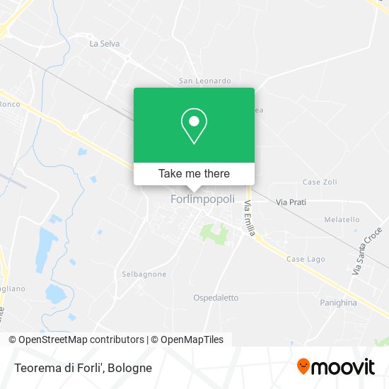 Teorema di Forli' map