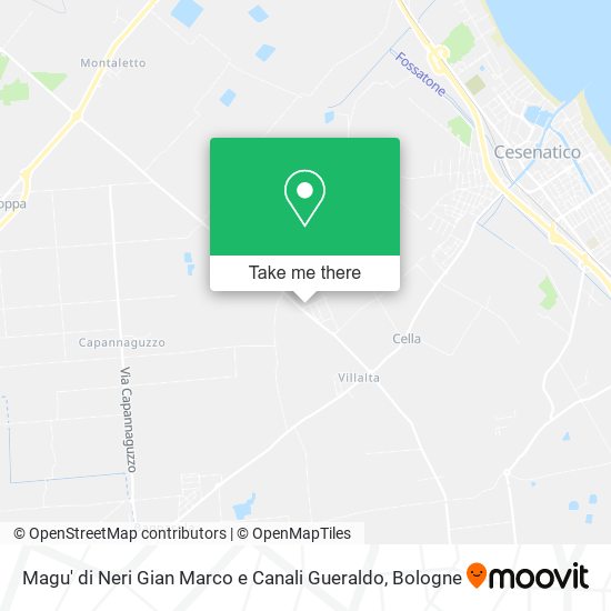 Magu' di Neri Gian Marco e Canali Gueraldo map