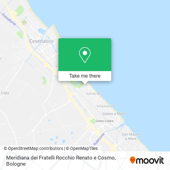 Meridiana dei Fratelli Rocchio Renato e Cosmo map