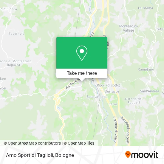 Amo Sport di Taglioli map