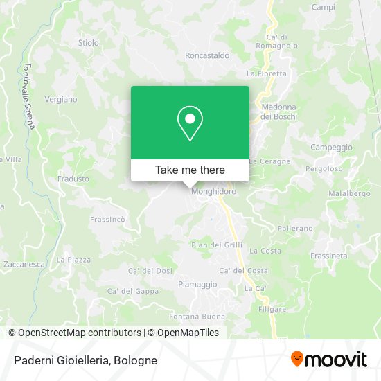 Paderni Gioielleria map