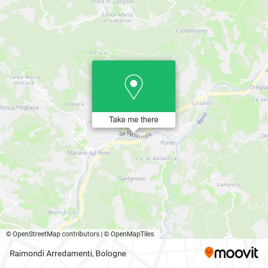 Raimondi Arredamenti map