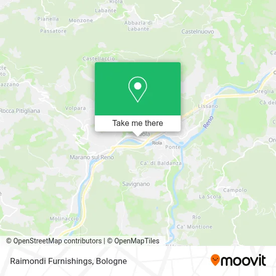 Raimondi Furnishings map