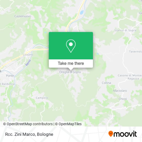 Rcc. Zini Marco map