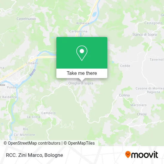 RCC. Zini Marco map