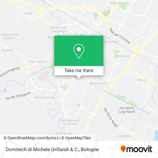 Domitech di Michele Grillandi & C. map