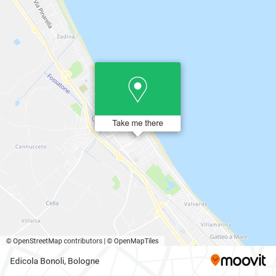 Edicola Bonoli map