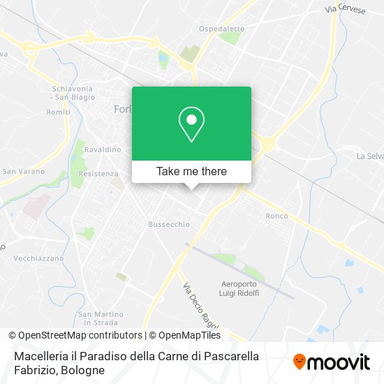 Macelleria il Paradiso della Carne di Pascarella Fabrizio map