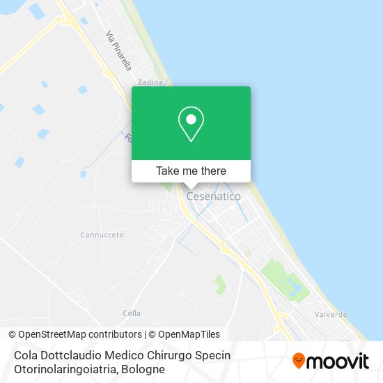 Cola Dottclaudio Medico Chirurgo Specin Otorinolaringoiatria map