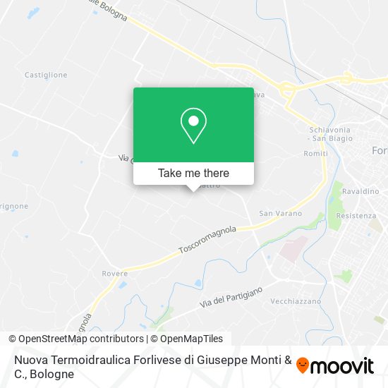 Nuova Termoidraulica Forlivese di Giuseppe Monti & C. map