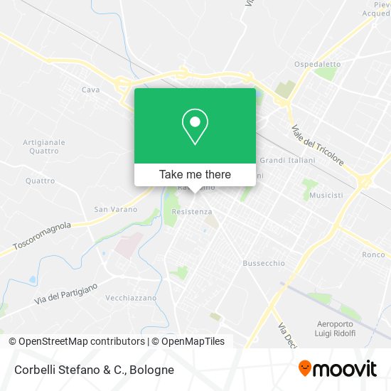 Corbelli Stefano & C. map