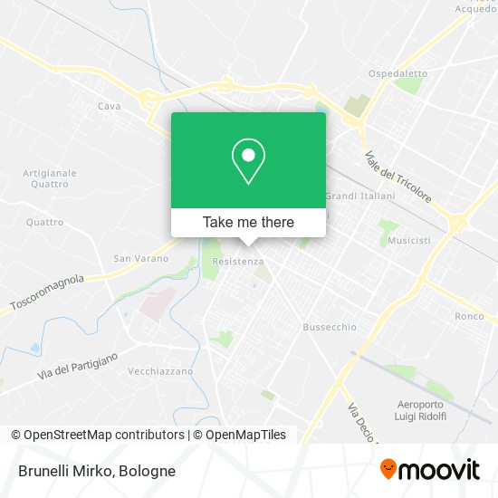 Brunelli Mirko map