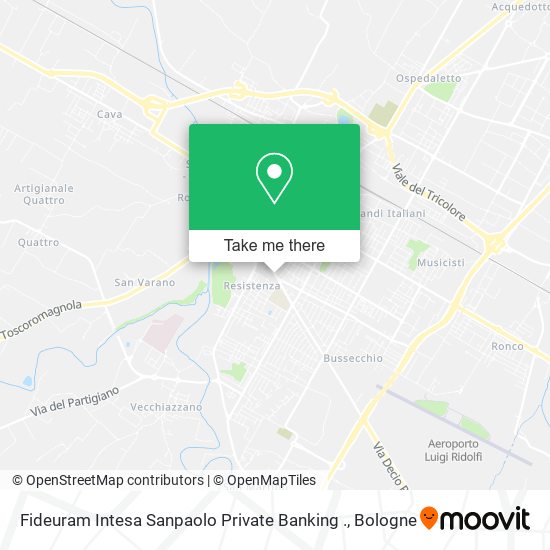Fideuram Intesa Sanpaolo Private Banking . map