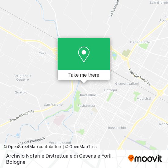 Archivio Notarile Distrettuale di Cesena e Forlì map