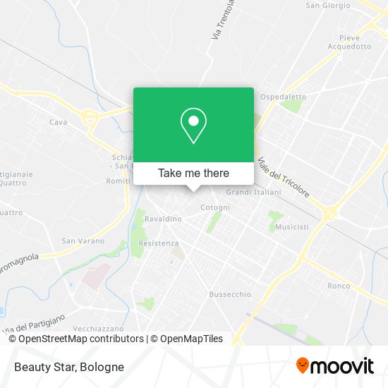 Beauty Star map