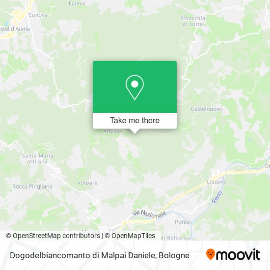 Dogodelbiancomanto di Malpai Daniele map