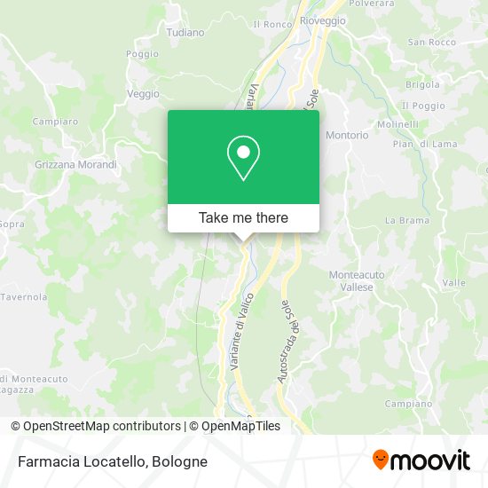 Farmacia Locatello map