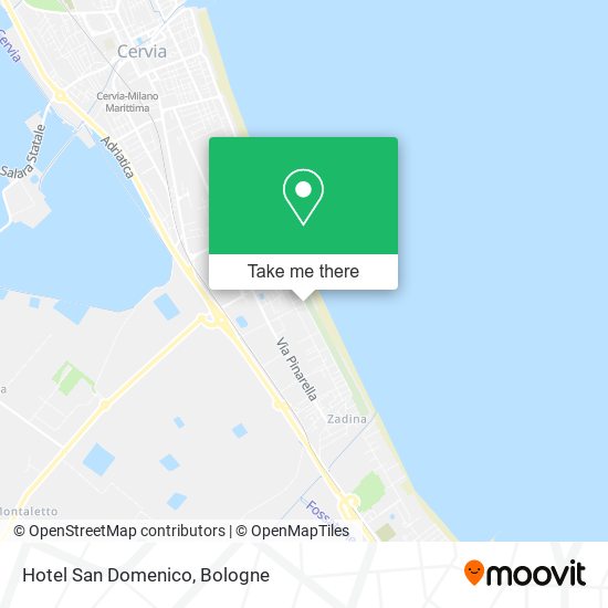 Hotel San Domenico map