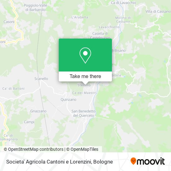 Societa' Agricola Cantoni e Lorenzini map