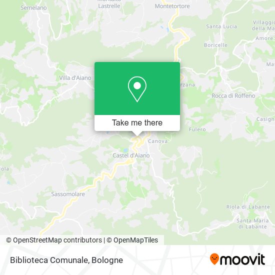 Biblioteca Comunale map