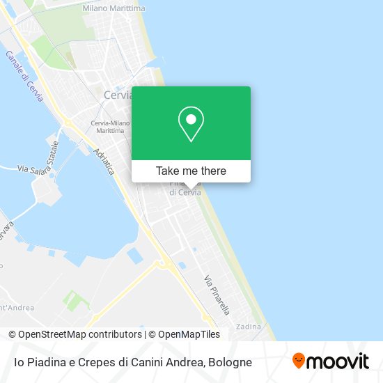 Io Piadina e Crepes di Canini Andrea map