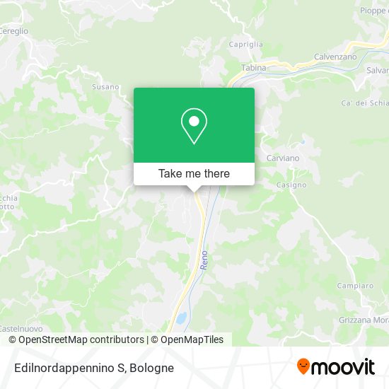 Edilnordappennino S map
