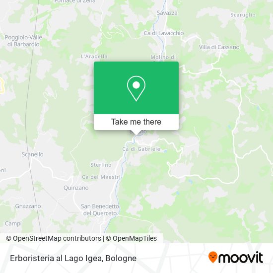 Erboristeria al Lago Igea map