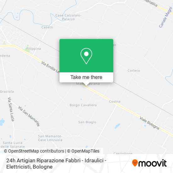 24h Artigian Riparazione Fabbri - Idraulici - Elettricisti map