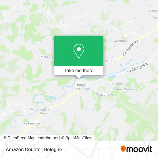 Amazon Counter map