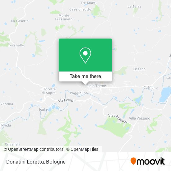Donatini Loretta map