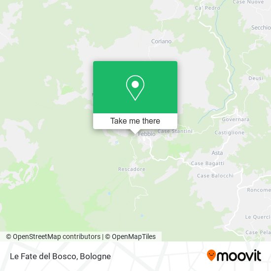 Le Fate del Bosco map