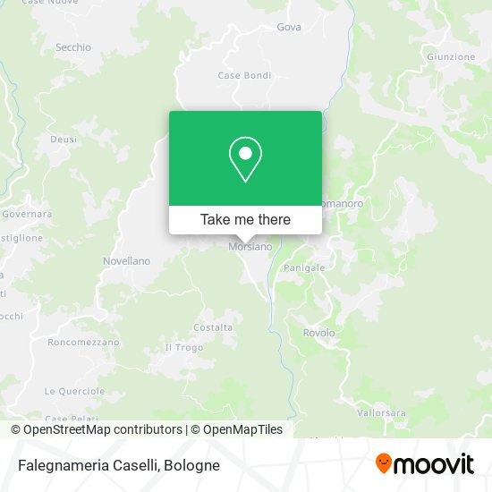Falegnameria Caselli map