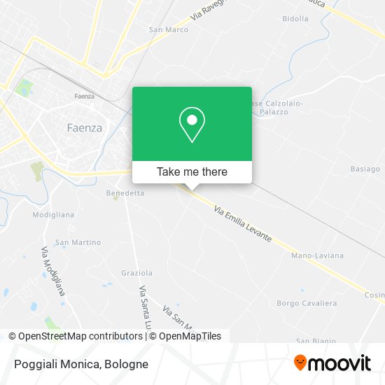 Poggiali Monica map