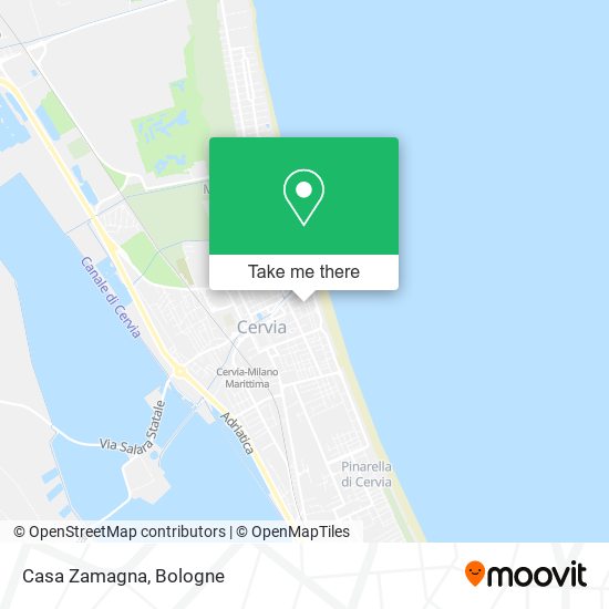 Casa Zamagna map