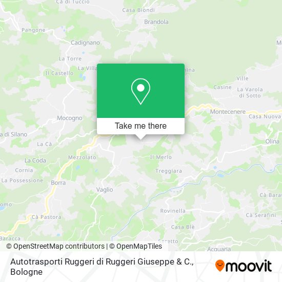 Autotrasporti Ruggeri di Ruggeri Giuseppe & C. map