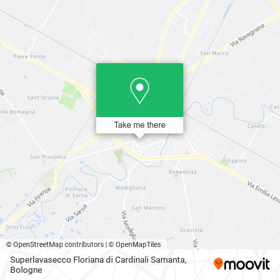 Superlavasecco Floriana di Cardinali Samanta map