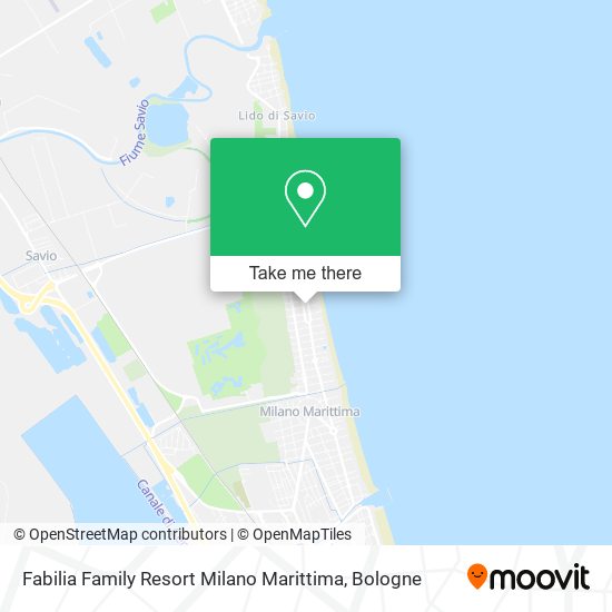 Fabilia Family Resort Milano Marittima map