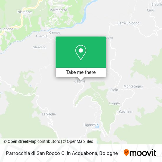 Parrocchia di San Rocco C. in Acquabona map