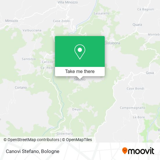 Canovi Stefano map