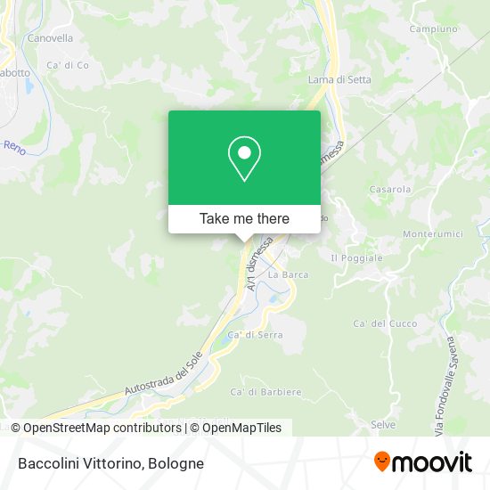 Baccolini Vittorino map