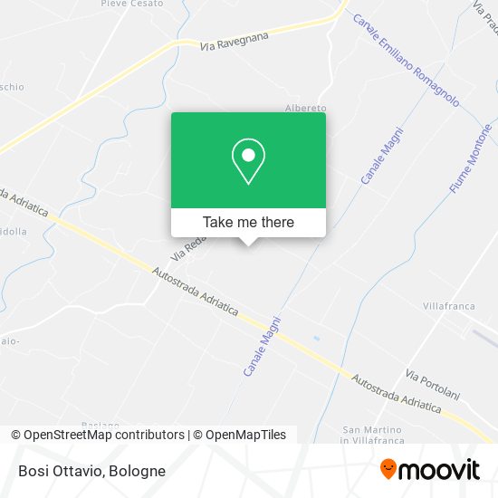 Bosi Ottavio map