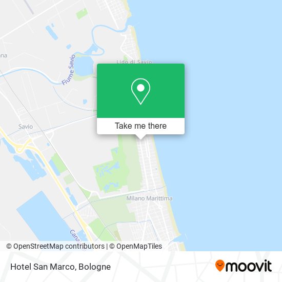 Hotel San Marco map
