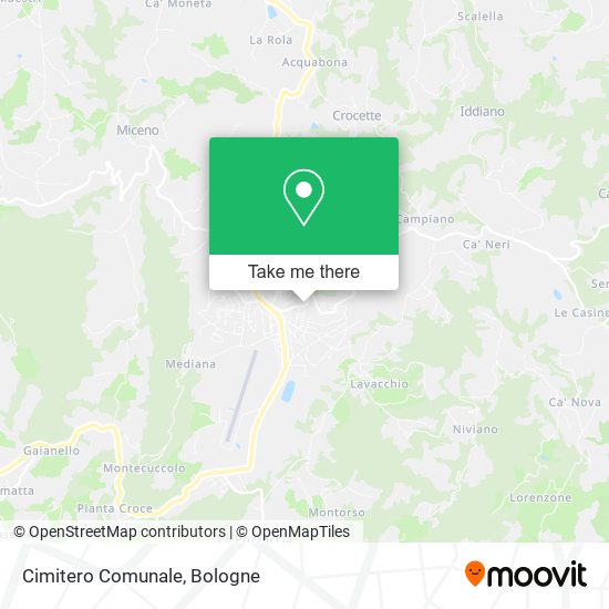Cimitero Comunale map