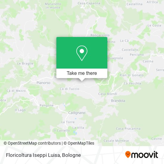 Floricoltura Iseppi Luisa map