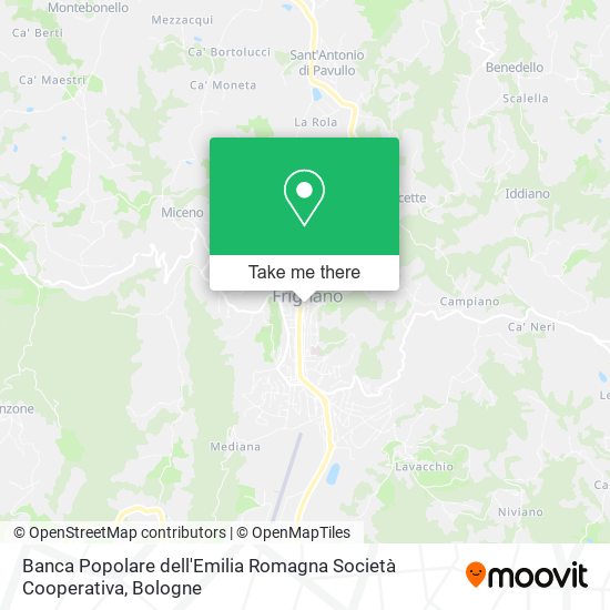 Banca Popolare dell'Emilia Romagna Società Cooperativa map